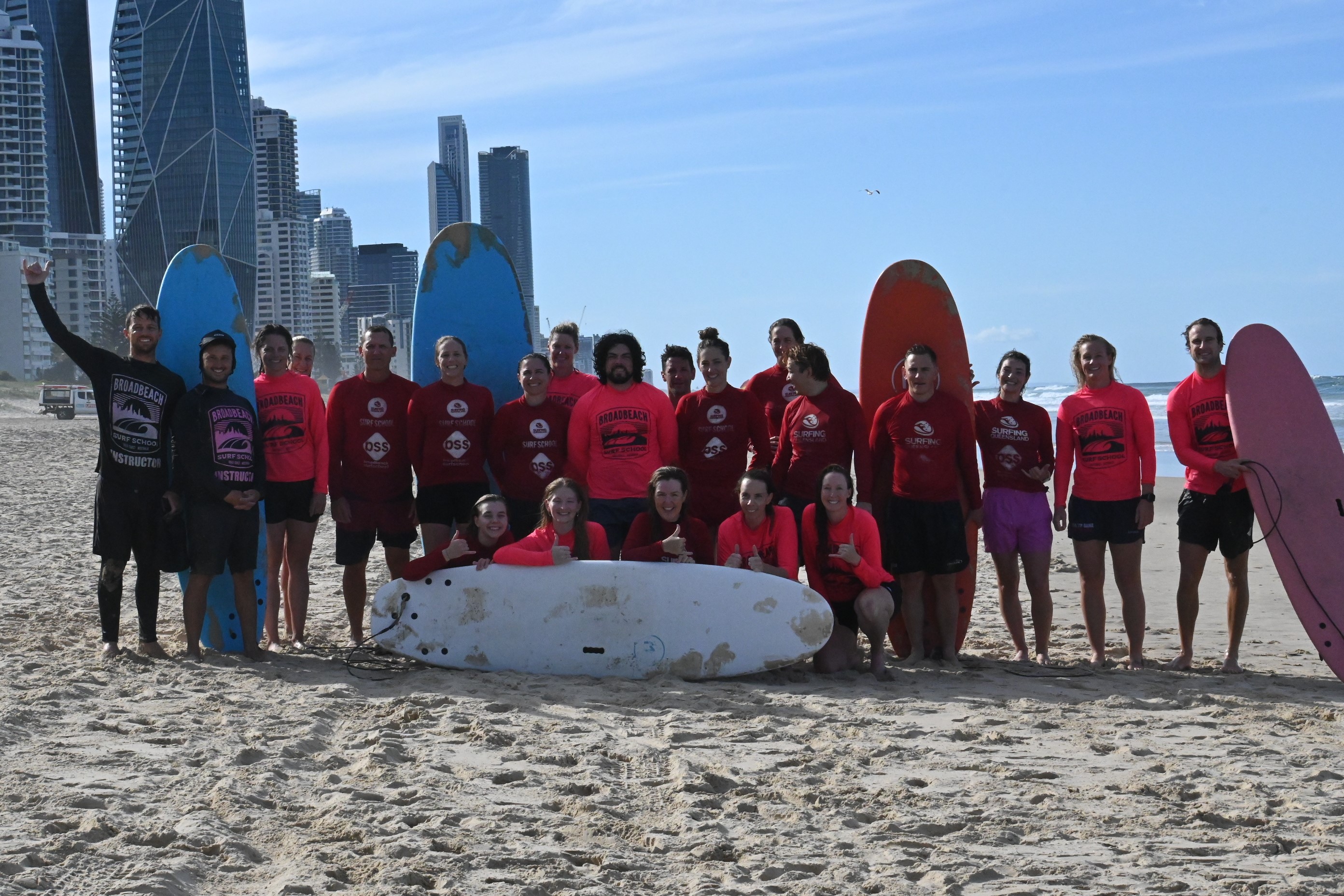 AIS Gen32 Coaches on the Gold Coast, Australia