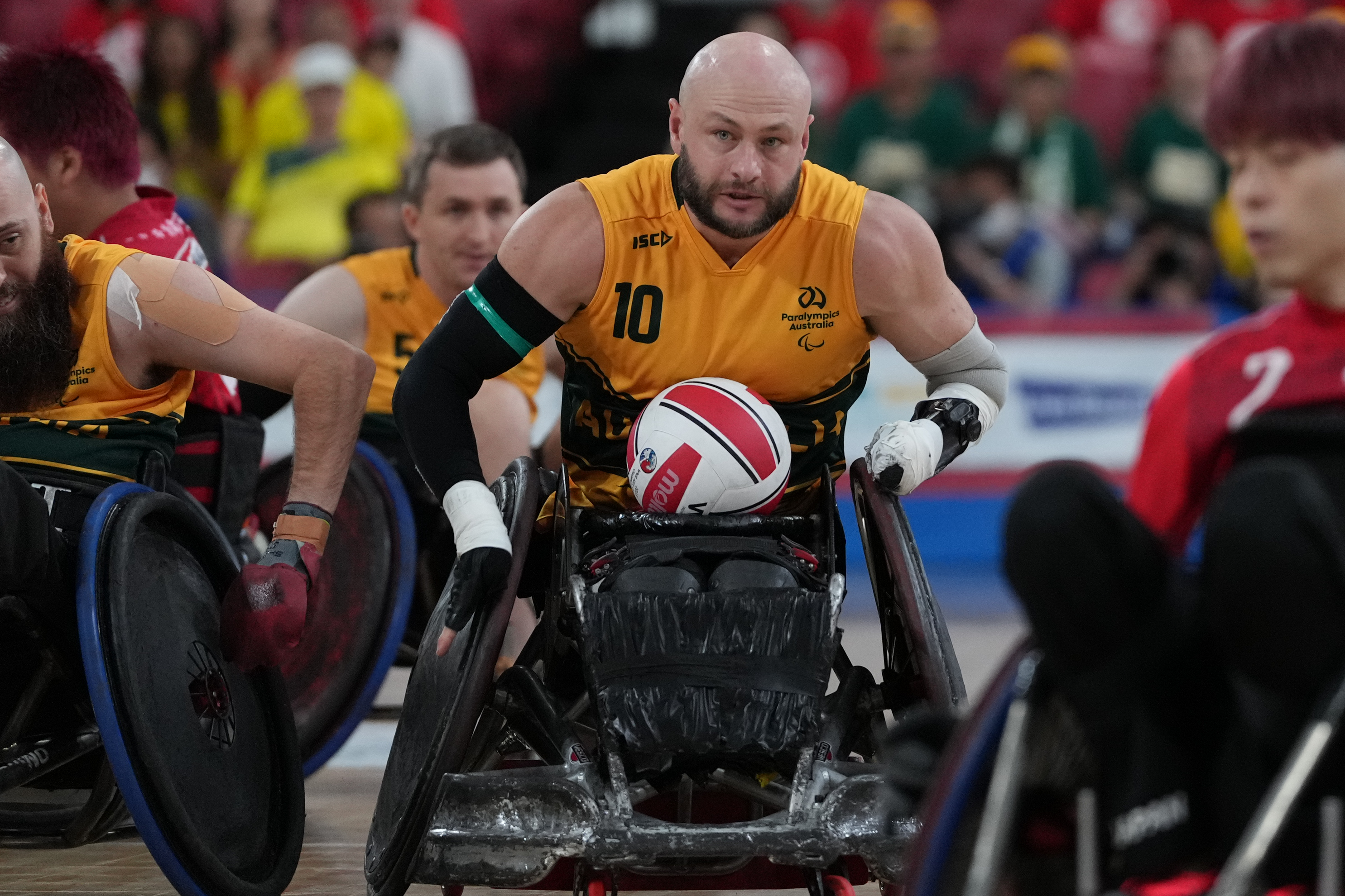 Australian Wheelchair Rugby Captain Chris Bond