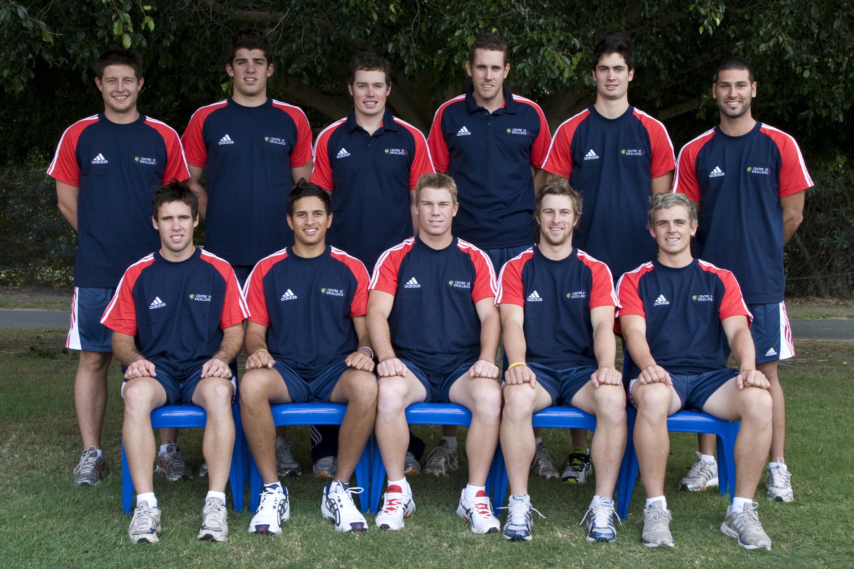 2008 AIS Cricket Team Photo