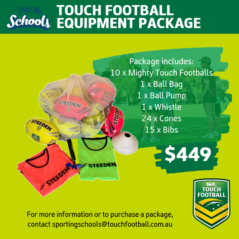 Touch Football Equipment Pack