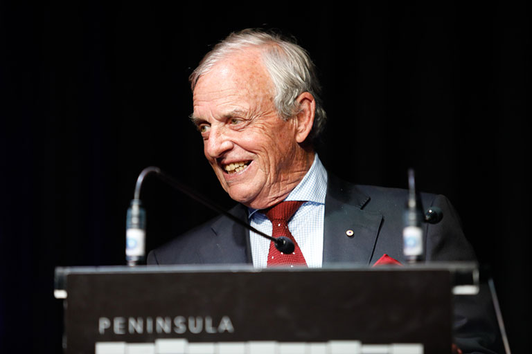 Andrew Plympton at the 2018 Sport Australia Media Awards.