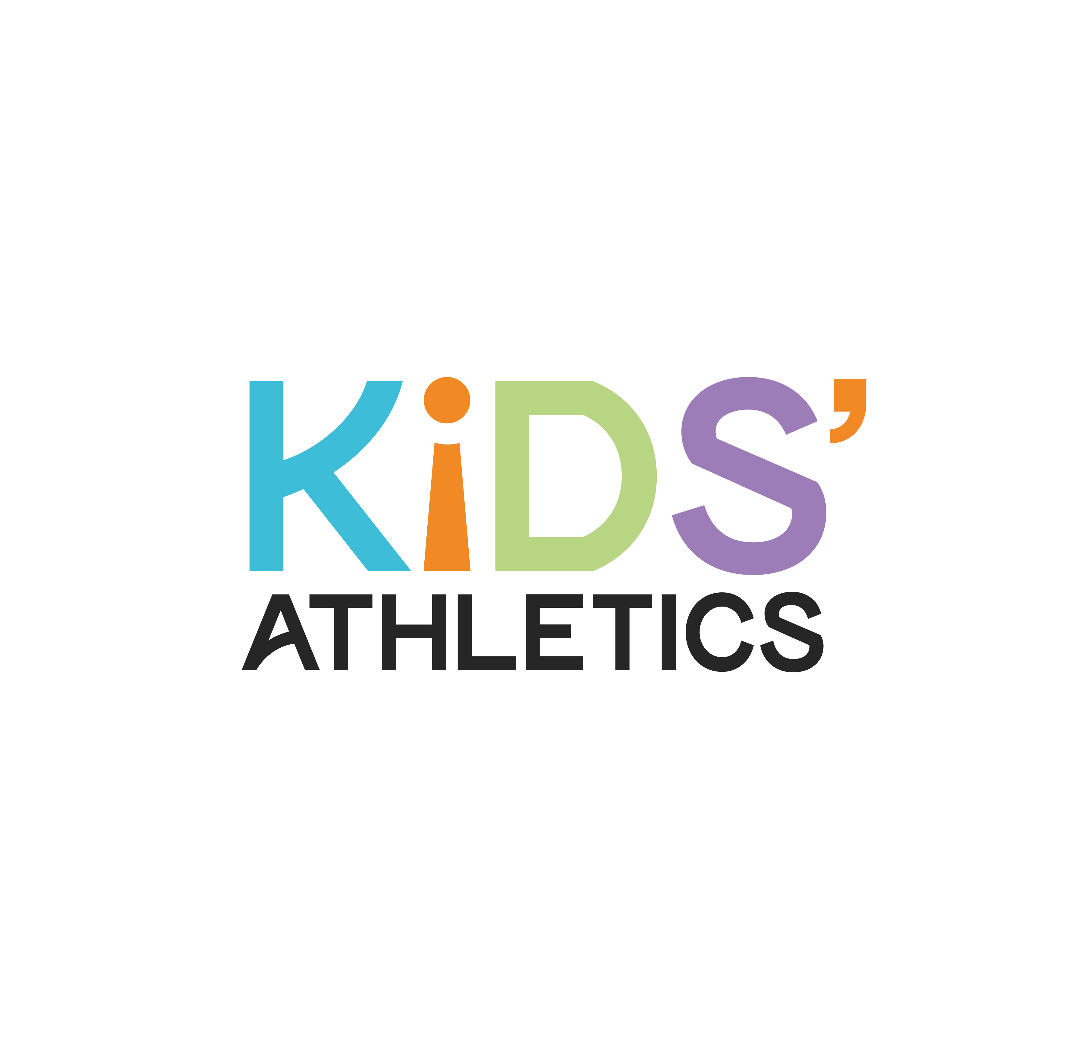 Kids athletics logo